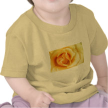 Yellow Rose Blossom Baby T-Shirt