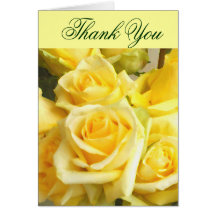,Yellow Rose_ Card