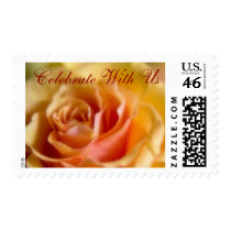 Yellow Rose • Celebrate With Us Stamp by SabineStGreetings Yellow Rose • Celebrate With Us Stamp