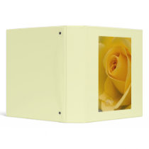 Yellow Rose Flower Binders