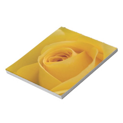 Yellow Rose Flower Notepads