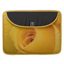 Yellow Rose Flower Sleeves For MacBooks