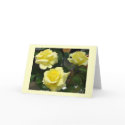 Yellow Rose Greeting Card by Lesleysloft Yellow Rose Greeting Card