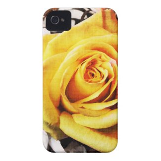 yellow rose i-hone case iphone 4 cases