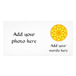 Yellow Rose Kaleidoscope (#1) Photo Greeting Card