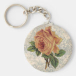 Yellow Rose Key Chains