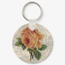 Yellow Rose keychains by ArtbyJean Yellow Rose keychains