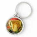 Yellow Rose keychain