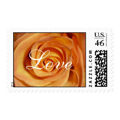 Yellow Rose Love Stamp