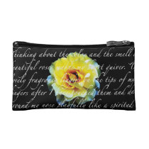 Yellow Rose Make-Up Bag bagettes bags