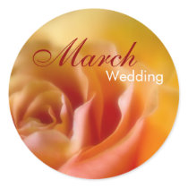 Yellow Rose • March Wedding Sticker by SabineStGreetings Yellow Rose • March Wedding Sticker