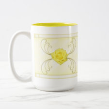 Yellow Rose Mug mug
