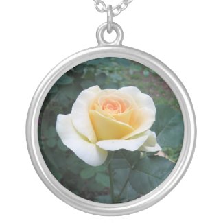 Yellow Rose Necklace necklace