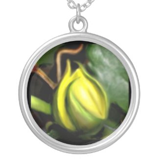 Yellow Rose necklace