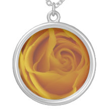 Yellow Rose Necklace