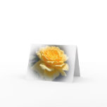 Yellow Rose Note Card