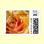 Yellow Rose • November Wedding Stamp