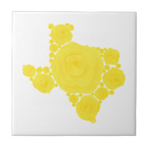 Yellow Rose of Texas Tiles