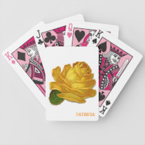 Yellow Rose Playing Cards playing cards