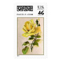 Yellow Rose postage