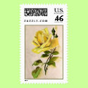 Yellow Rose postage