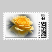Yellow Rose Postage postage