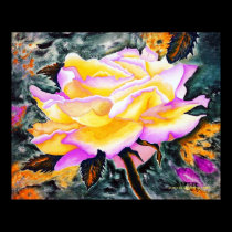 Yellow Rose - Poster posters
