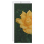 Yellow Rose Rack Card Template