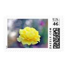 Yellow Rose Stamp