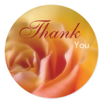 Yellow Rose • Thank You Sticker by SabineStGreetings Yellow Rose • Thank You Sticker