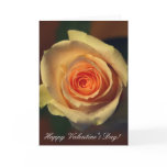 Yellow Rose Valentine Card
