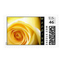 Yellow Rose Wedding Collection Postage Stamp