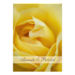 Yellow Rose • Wedding Invitation