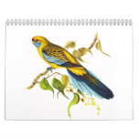 Yellow Rosella Wall Calendar