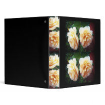 Yellow Roses Vinyl Binders