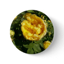 Yellow Roses Button