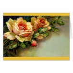 Yellow Roses Greeting Cards