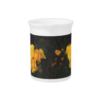 Yellow Roses Drink Pitcher