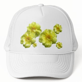 Yellow Roses hat