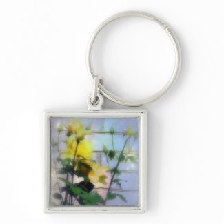 Yellow Roses Key Chain