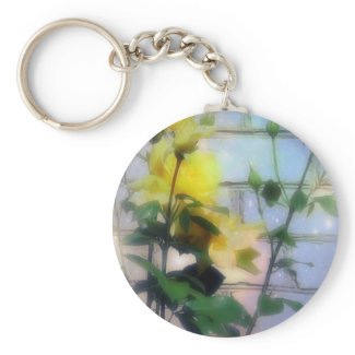 Yellow Roses Keychain