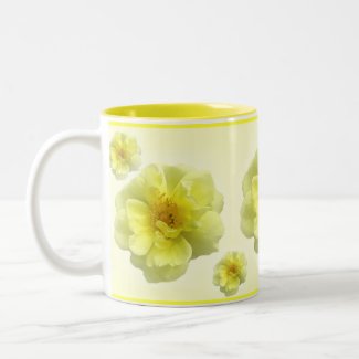 Yellow Roses Mug mug