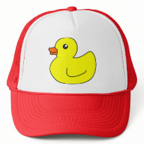Yellow Rubber Duck Mesh Hat