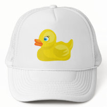Yellow Rubber Duck Trucker Hat