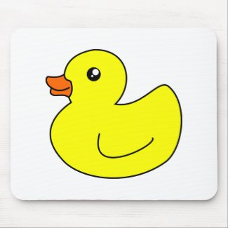 Yellow Rubber Duck mousepad