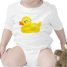 Yellow Rubber Duck Tee Shirts