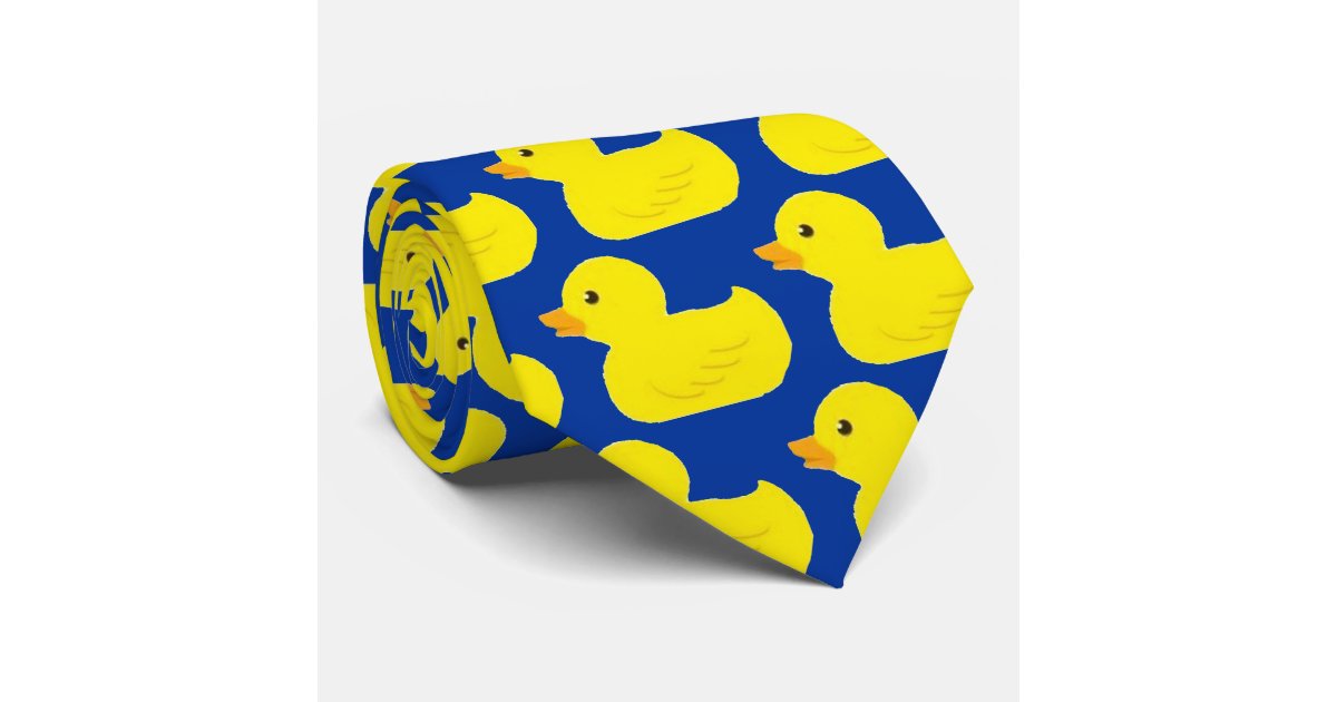 rubber duck tie