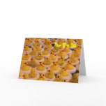 Yellow Rubber Ducks 30th Birthday Funny Card