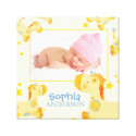 Yellow Safari Giraffes Baby Photo Canvas Prints wrappedcanvas