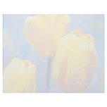 yellow 'Santiaga', Darwin Hybrid Tulips flowers Custom Letterhead
